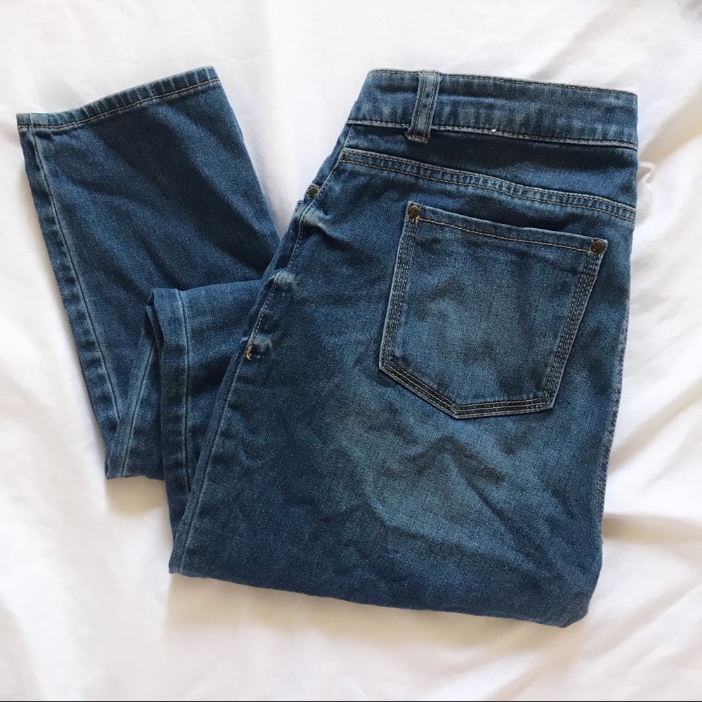 Fashion Bug Dark Wash Skinny Jeans